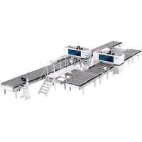 Automatická vrtací linka KDT Line-2 založená na vrtačkách strojích s CNC KD-612NHSA