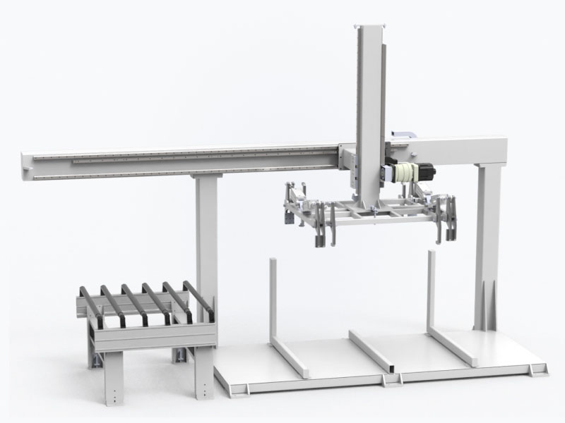 Robotický vakuový nakladač pro CNC dělicí centra KHG-2209