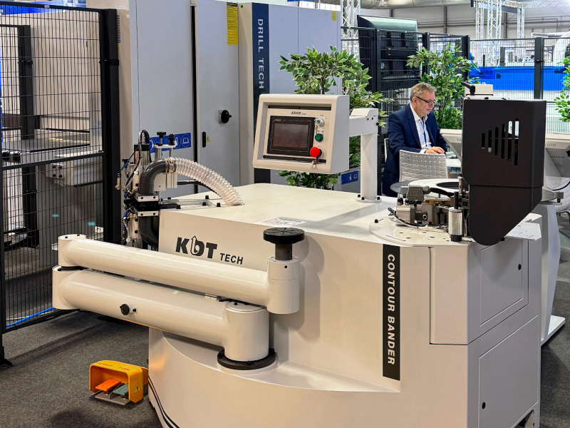Stánok KDT Machinery na medzinárodnom veľtrhu Ligna Bohemia 2026