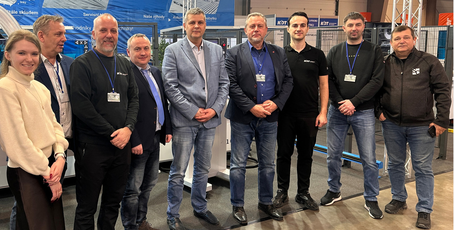 Stánok KDT Machinery na medzinárodnom veľtrhu Ligna Bohemia 2026