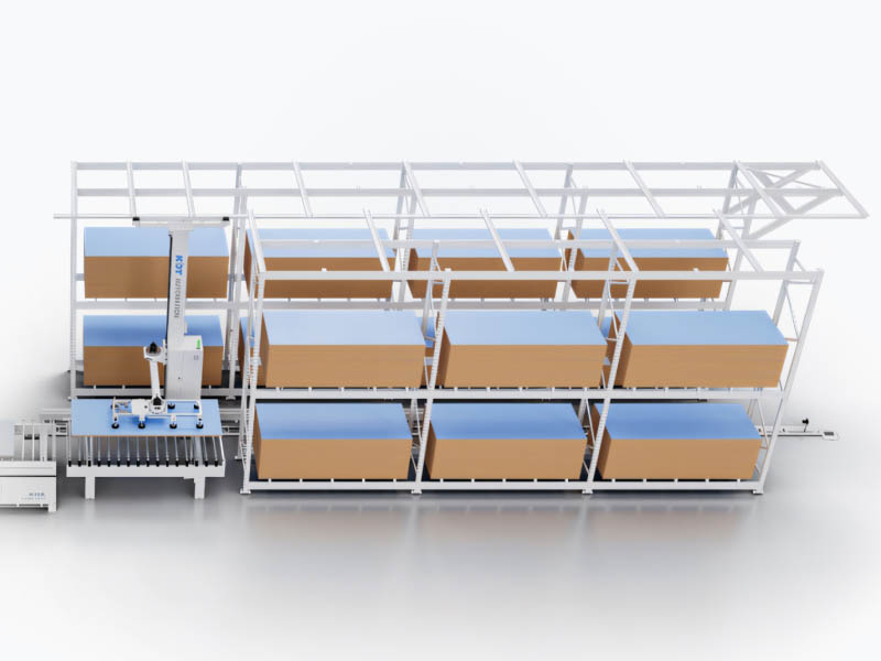 Logistický systém pro zásobování a skladování materiálu KHS-6713
