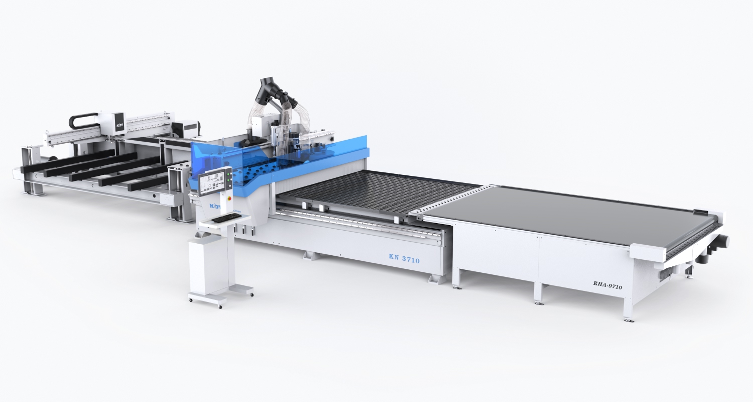 Automatická linka KDT NESTING LINE založená na KN-3710D